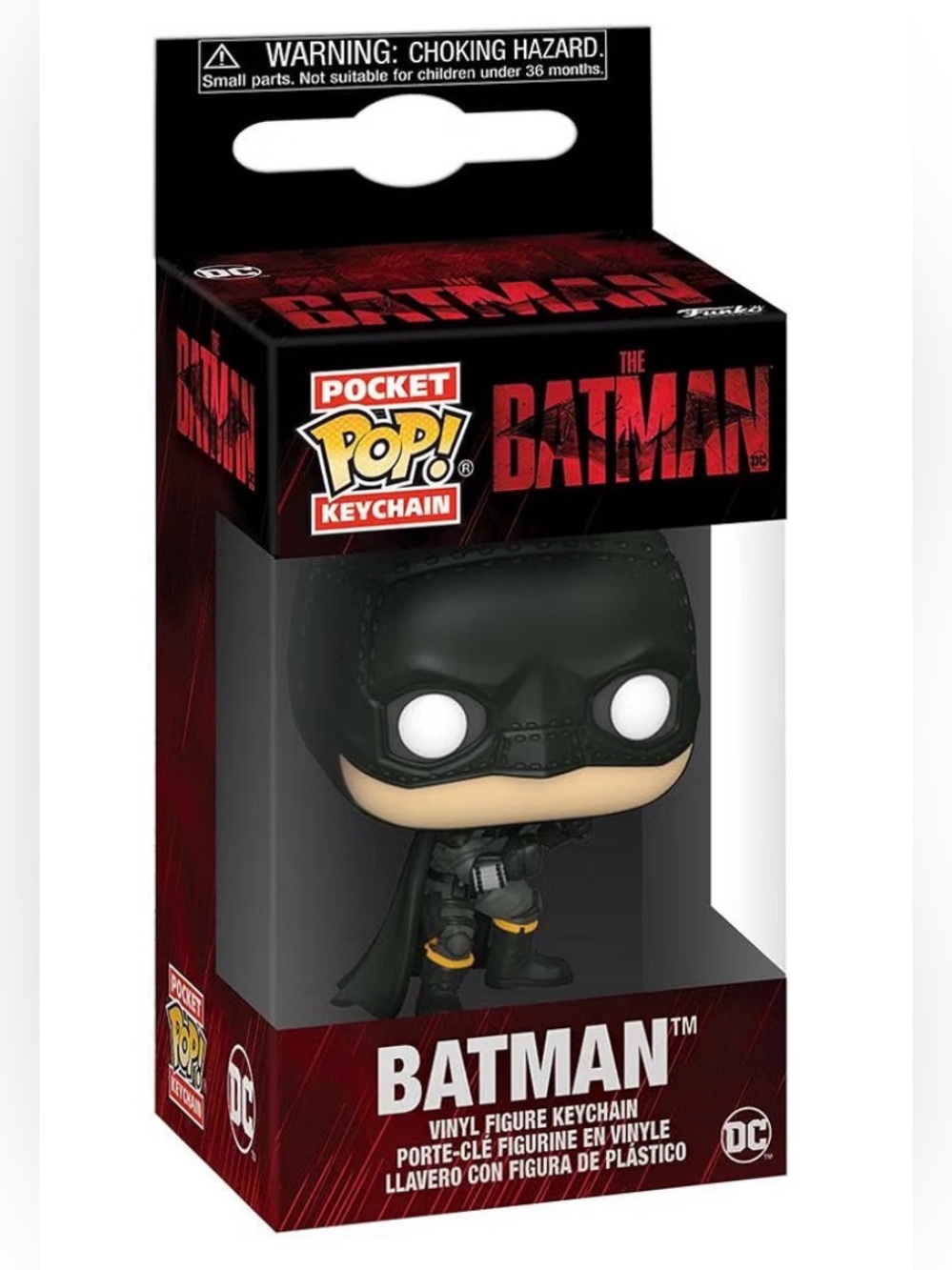NWT Funko POP The Batman figurine keychain